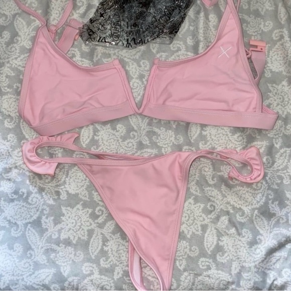 Boutine LA Other - Pink Boutine LA bikini set